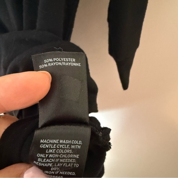 Zella Oversized Women's Black Top Size M - Picture 6 of 8